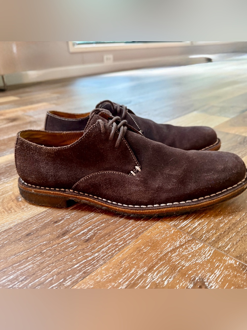 Cole Haan Brown Suede Leather Oxford Shoes / Lace Up / Men’s 9